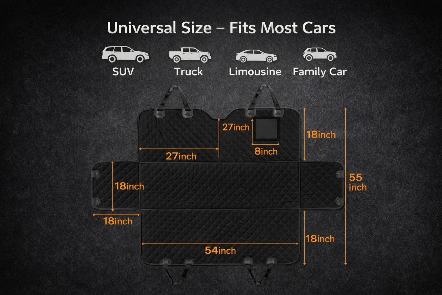 The Voyager Protector Premium Waterproof Seat Cover