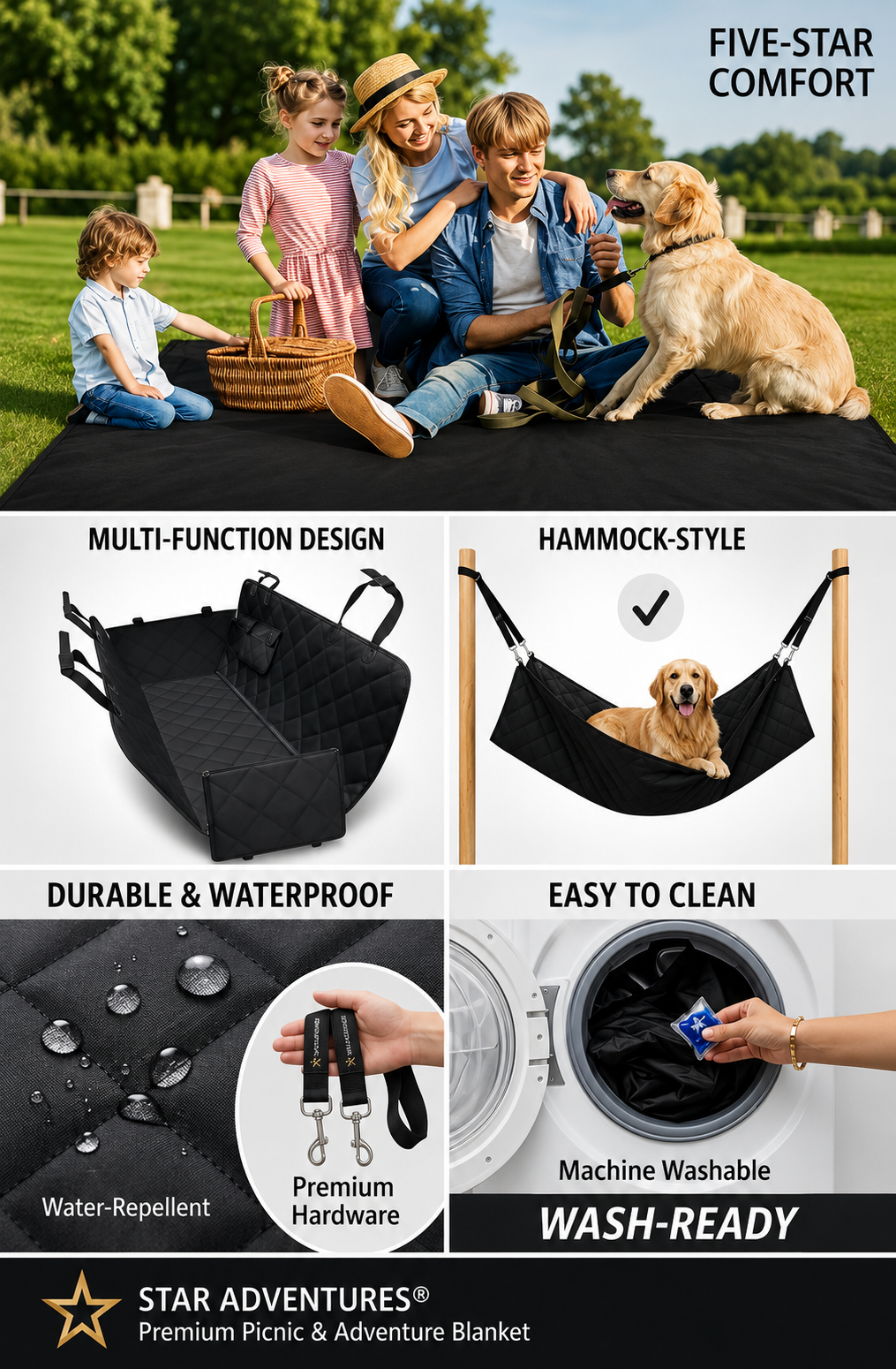 The Voyager Protector Premium Waterproof Seat Cover