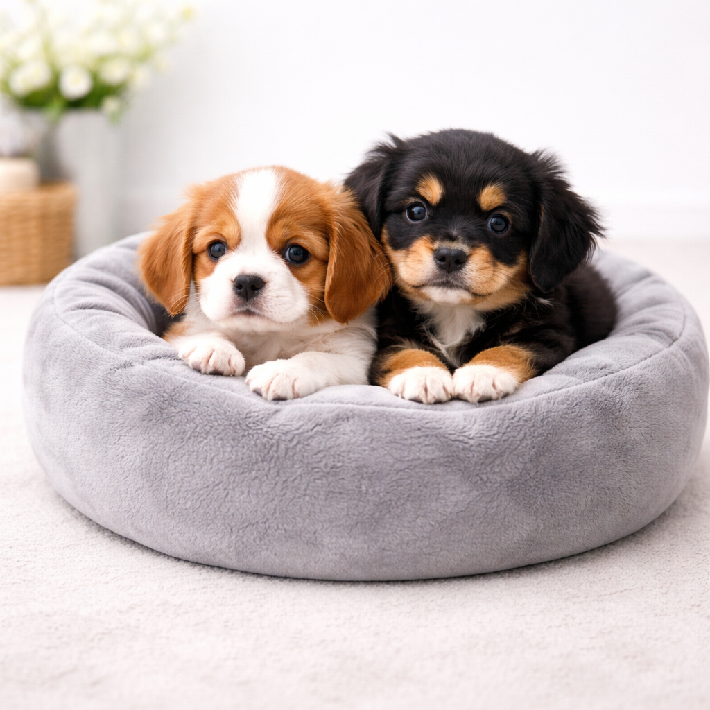 Ultra-Plush Velvet Calming Pet - Charcoal Grey
