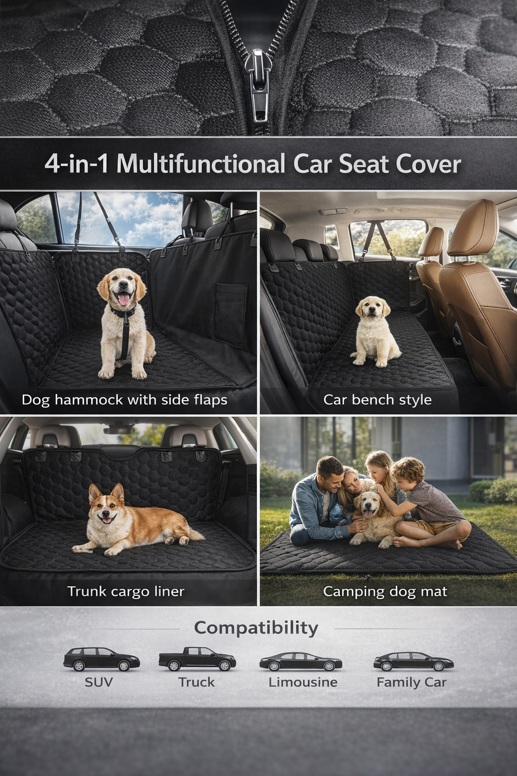 The Voyager Protector Premium Waterproof Seat Cover