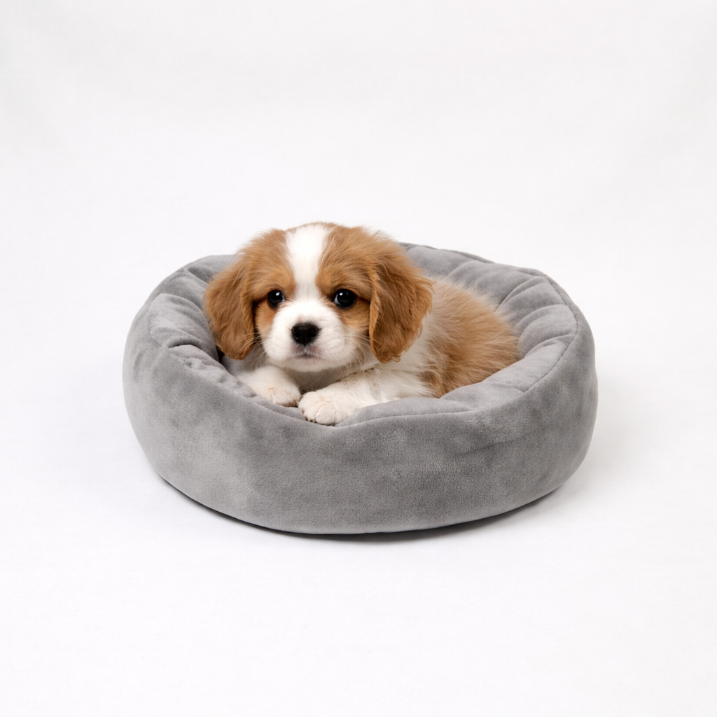 Ultra-Plush Velvet Calming Pet - Charcoal Grey